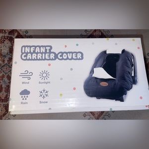 NWT l.Lama Infant Carrier Cover Premium Wind-sunlight-Rain-Snow Breathable Flap.